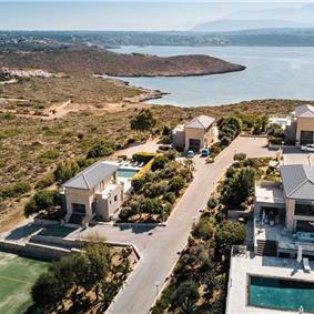 Selection of 4 bedroom villas with pool near Chania, sleeps 8